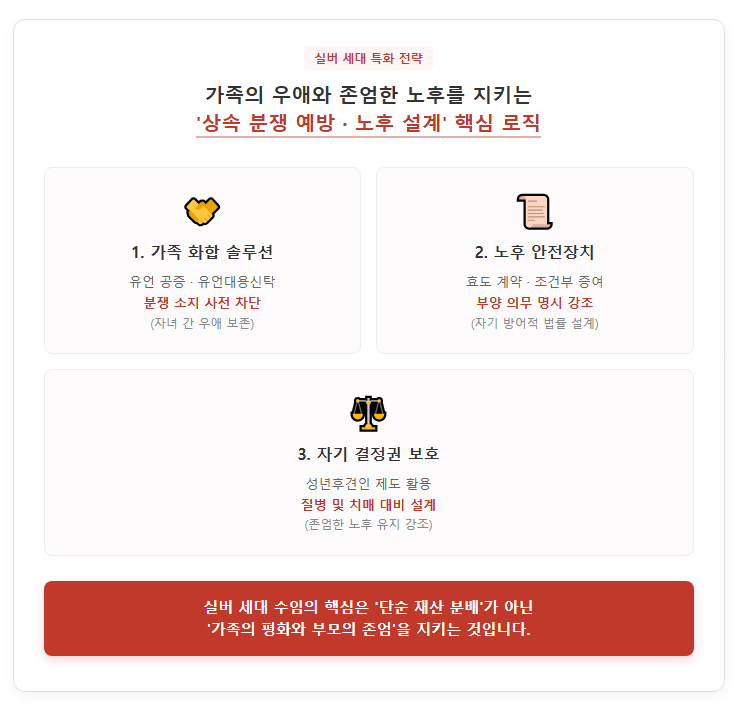 실버  세대 특화 전략