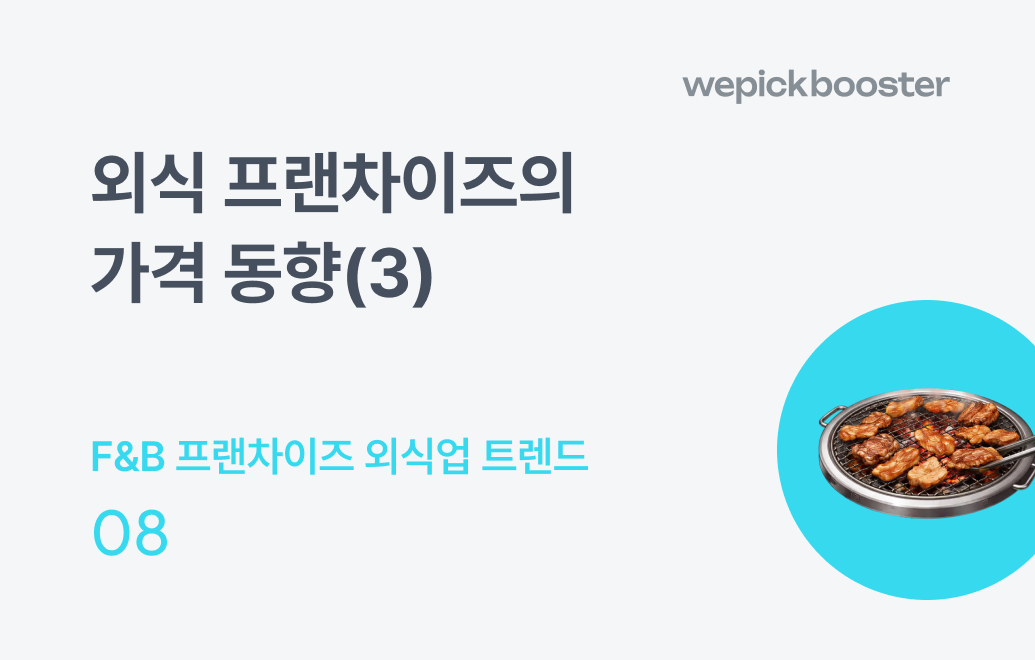 외식 프랜차이즈 가격 동향(3) : 가성비 브랜드 한식 카테고리 1위의 명륜진사갈비