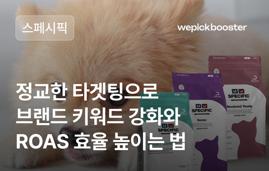 정교한 타겟팅으로 브랜드 키워드 강화와 ROAS효율 높이는 법