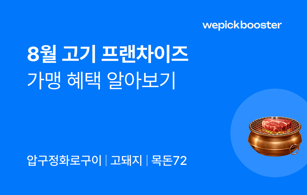 2024년 8월 고기 프랜차이즈 창업의 최적기를 잡아라!